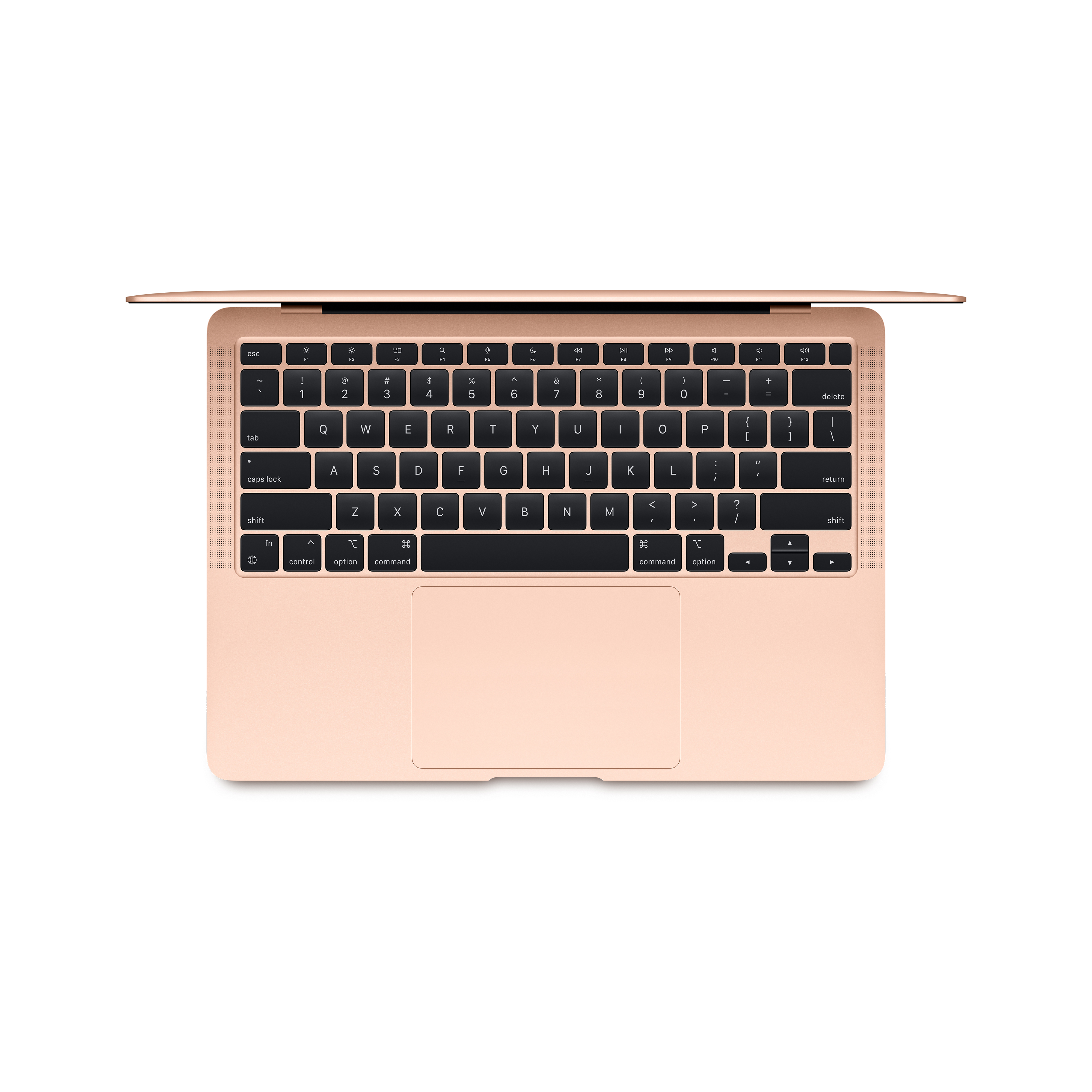 13-inch MacBook Air with Apple M1 chip with 8‑Core CPU and 7‑Core GPU, 256GB - Gold, Gold, large image number 1